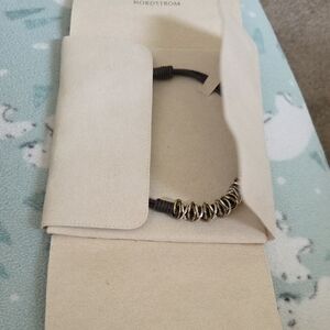 Nordstrom Jewelry Bag I  Off White